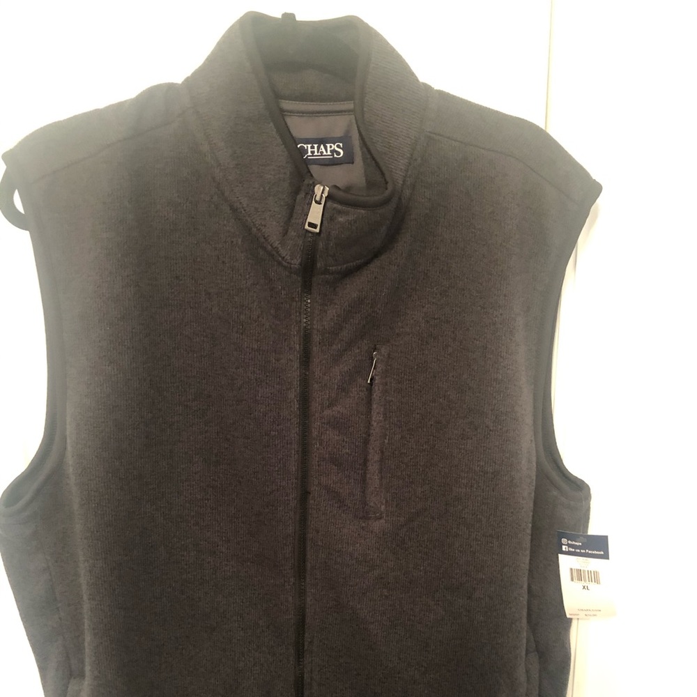 Men’s Chaps zip up vest